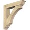Ekena Millwork Imperial Traditional Rough Sawn Bracket w/ Offset Brace, Douglas Fir, 8"W x 38"D x 38"H BKT0806X38X38IMP01RDF - alternate 1